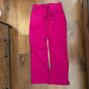 Grey’s anatomy 5 pocket drawstring scrub pants. Size Small. Color plum.